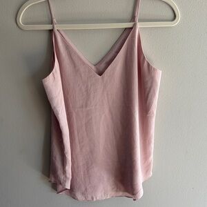 Express Elegant Pink V-Neck Cami Top Size XS